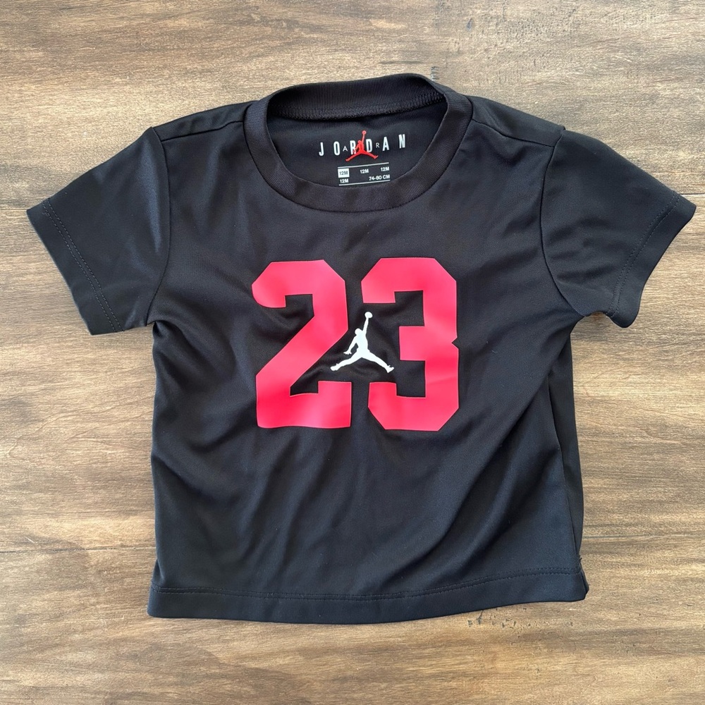 Authentic Jordan Toddler Dri-fit shirt. Size 12 months